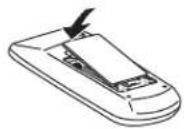 ASK PROXIMA E1655-A - Remote control battery installation - 3