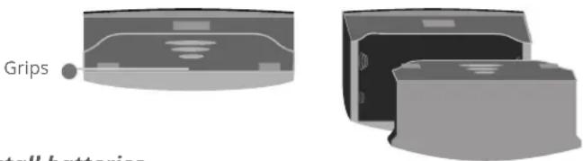 Grips Install batteries