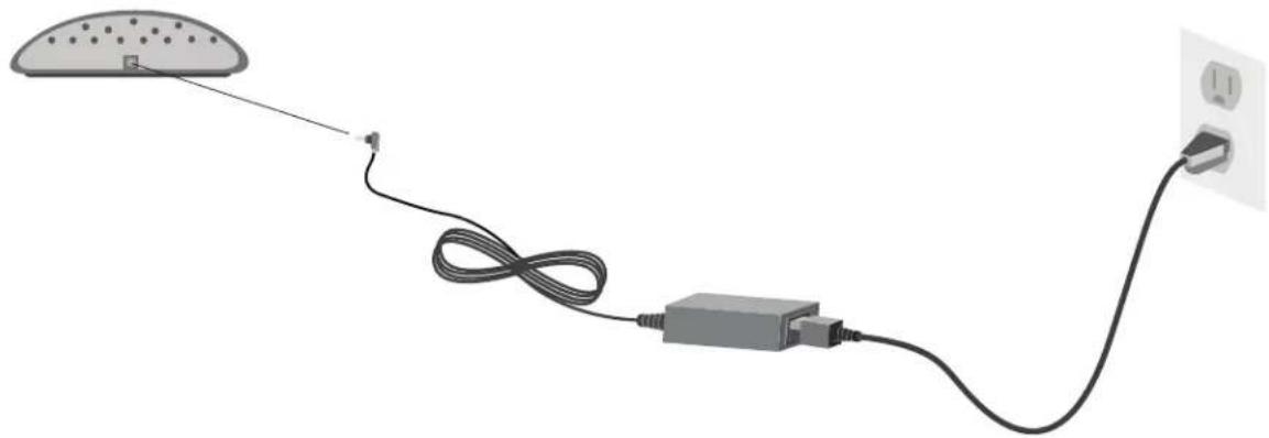 Listen LR-42 - Plug power into charging/storage station - 1