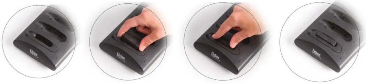 Listen LR-42 - Install conversion tray - 5