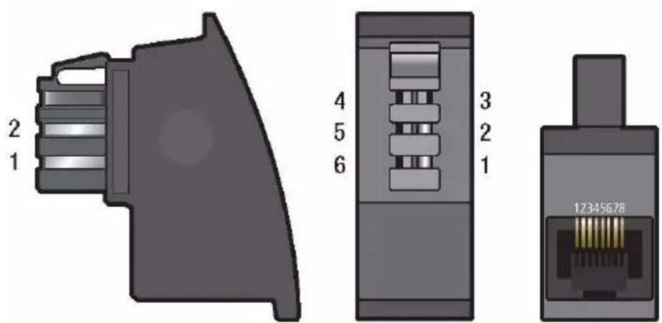 AVM Fritz!Box 7140 - TAE/RJ45-Adapter - 1