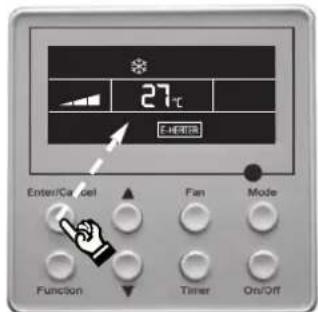 Krone XK41 - ■ Einstellen der elektrischen Zusatzheizung - 5