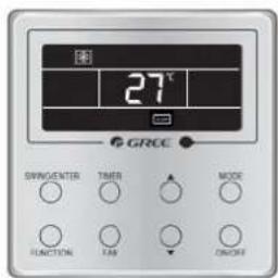27°C GREE SPRINGENTER TIMER MODE FUNCTION TAB CHECK
