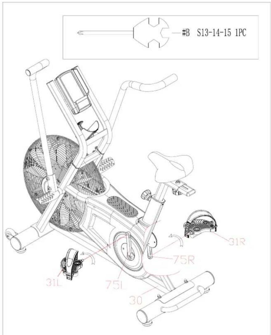 #B S13-14-15 1PC 31R 75R 30 75L 31L