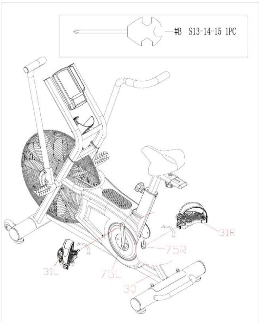#B S13-14-15 1PC 31L 75L 30 31R 75R