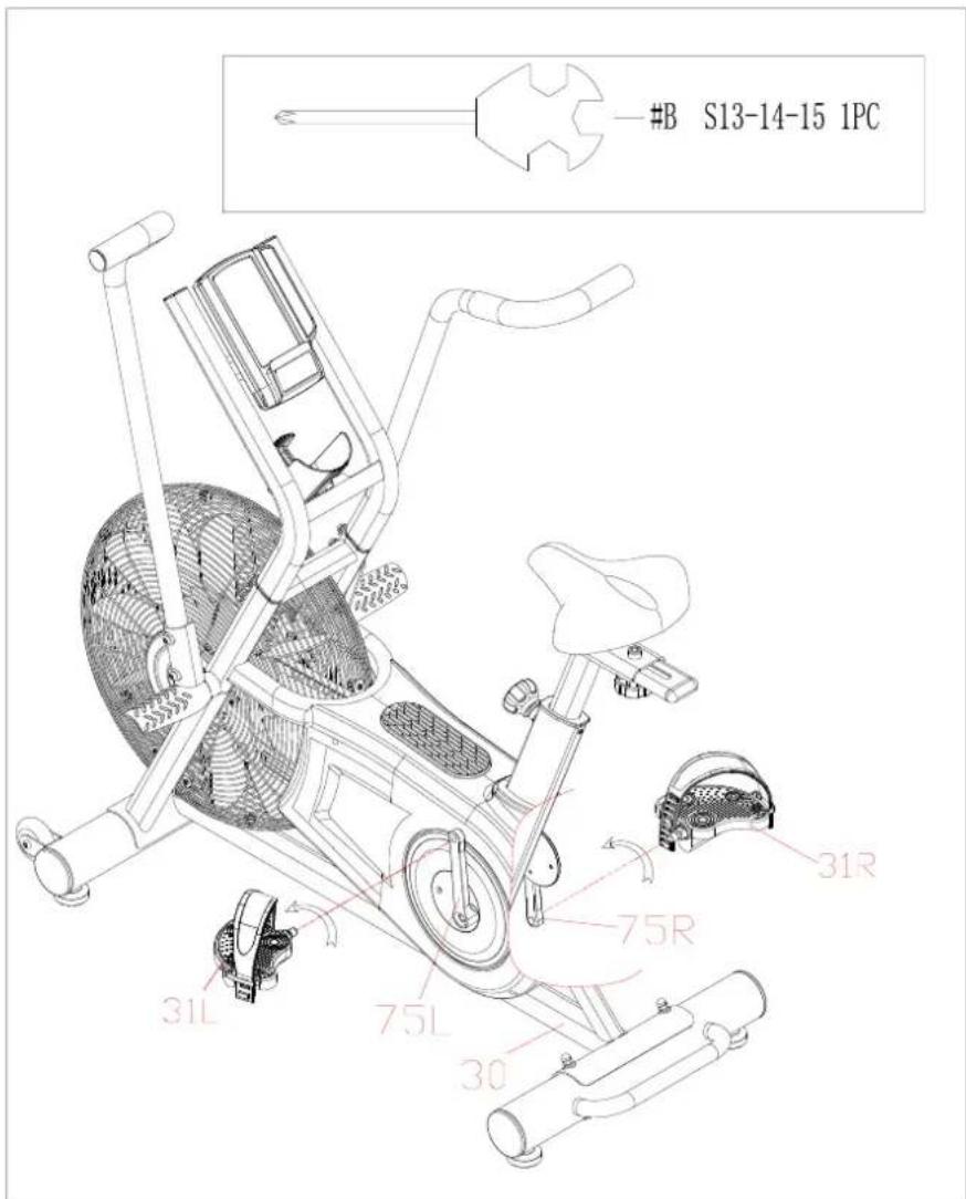 #B S13-14-15 1PC 31R 75R 30 75L 31L