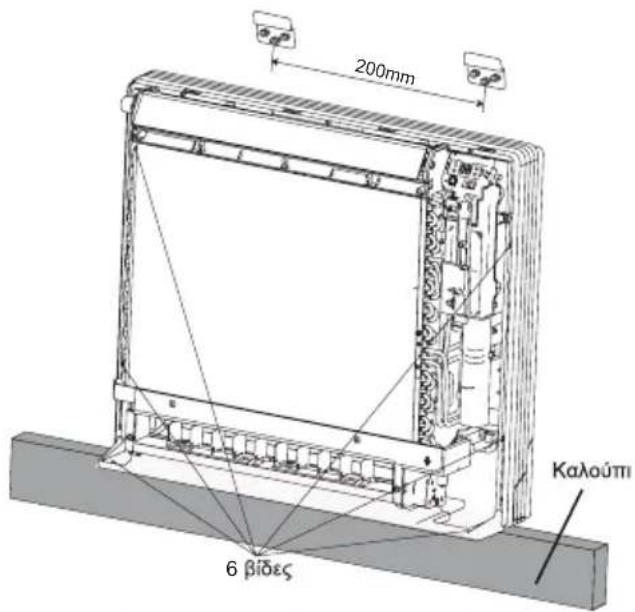 200mm 6 βίδες Καλούπι