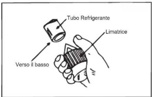 Tubo Refrigerante Limatrice Verso il basso
