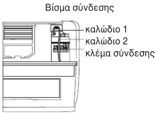 Βίσμα σύνδεσης καλώδιο 1 καλώδιο 2 κλέμα σύνδεσης
