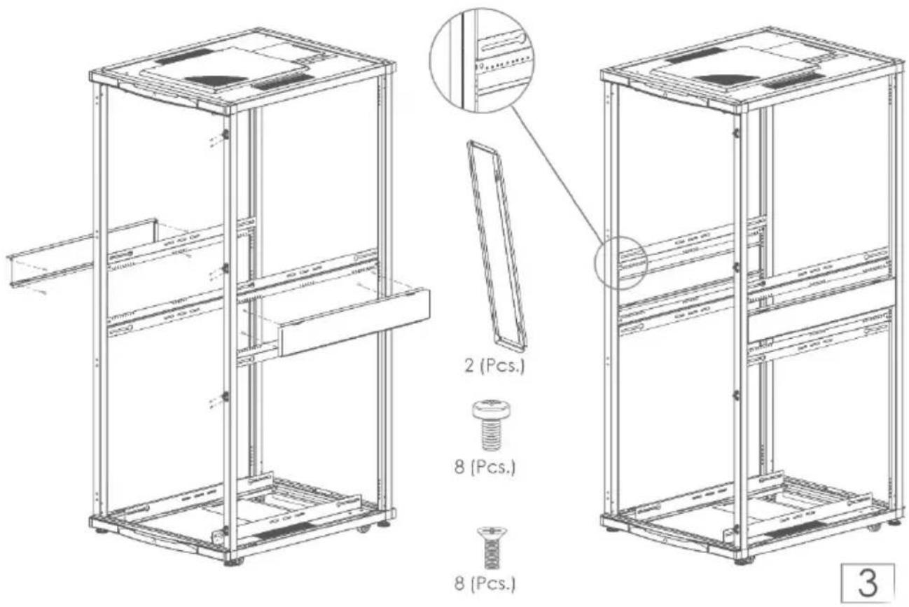 2 (Pcs.) 8 (Pcs.) 8 (Pcs.) 3