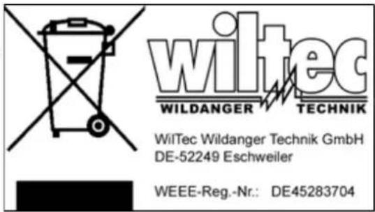 WilTec AS196 - Regulations for waste disposal - 1