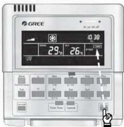 GREE AC at - All off 10.38 29°C 26°C OFF Main Control Fan Checkoff Main 1:16 2:10 3:13 4:12 Off 5:13 6:14 7:16 8:16 Time Time Control