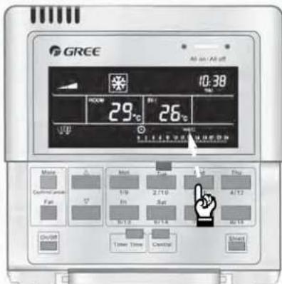 GREE A0-45/A0-48 10:38 29°C 26°C Mize Control panel Fan On/OFF Main 1/10 2/10 3/10 4/10 5/10 6/10 7/10 8/10 Power Time Control Smart