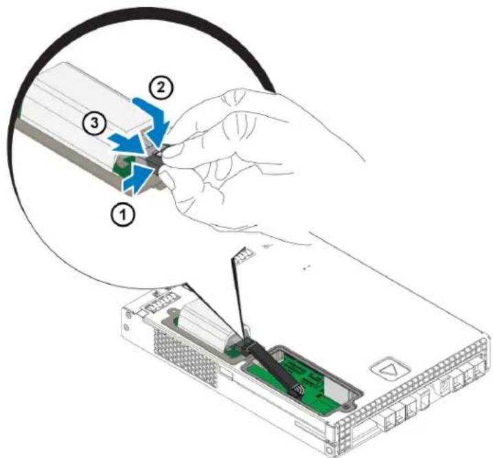 DELL EqualLogic PS6610E - Entfernen Sie den Akku. - 3