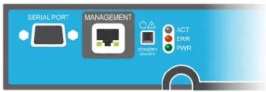 SERIAL PORT MANAGEMENT STANDBY ON/OFF ACT ERR PWR