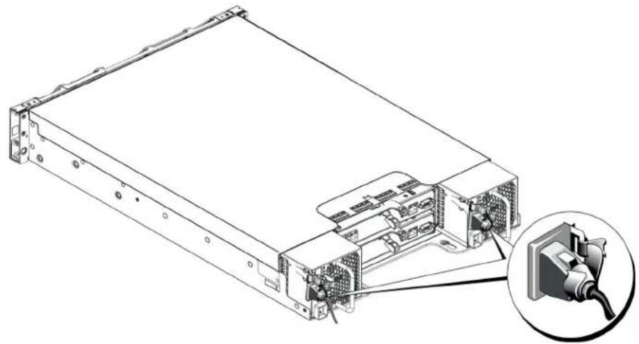 DELL EqualLogic PS4210XS - Netzteil- und Lüftermodul installieren - 4