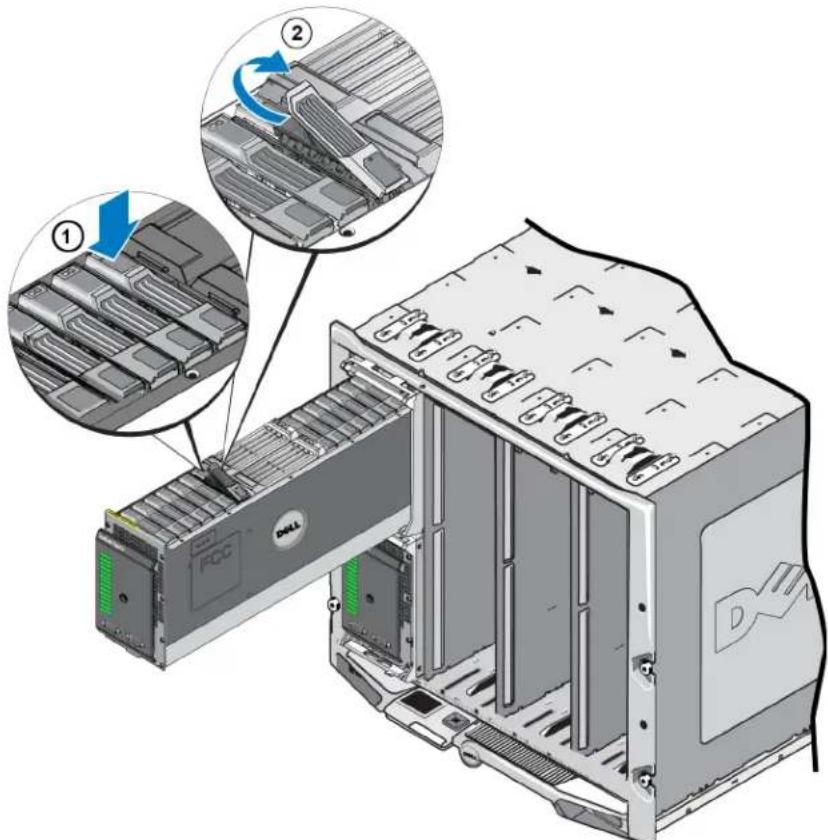 DELL EqualLogic PS M4110 - Entfernen eines Laufwerks - 1