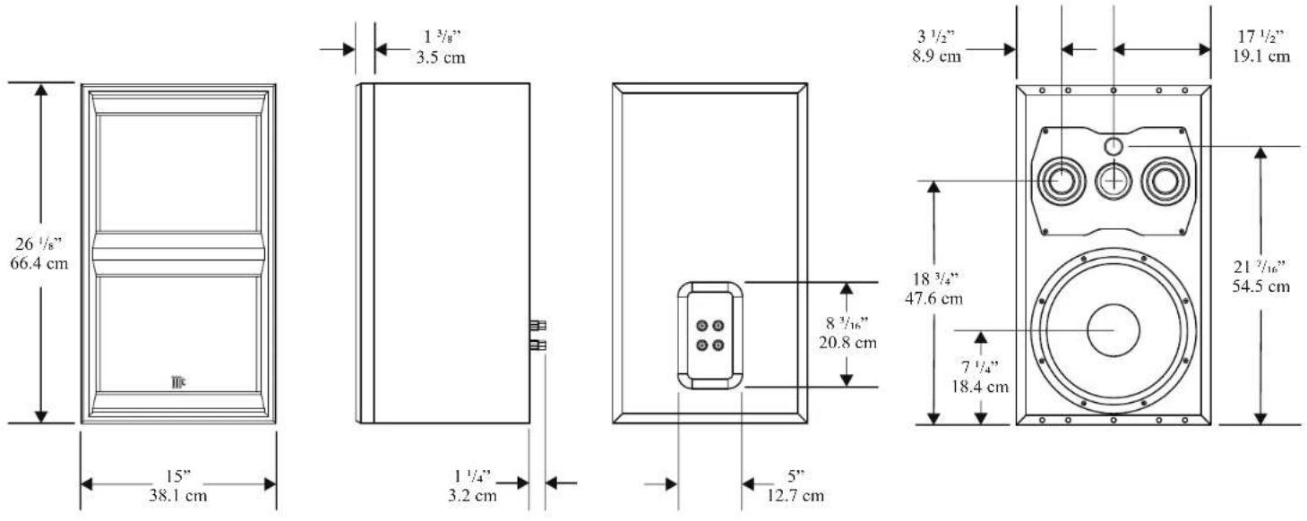 MCINTOSH ML1 - ML1 Dimensions - 2