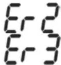PCE Instruments 895 - Fehlermeldungen - 1