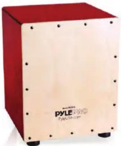 Pyle PCJD16 - Other Wooden Cajon Percussion Box and Accessories from PyleUSA: - 1