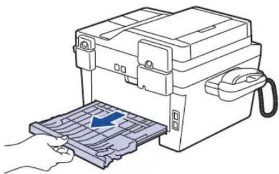 BROTHER MFC-7480D - 纸盒内卡纸 - 12