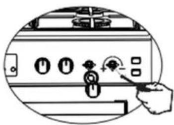 Heinner HFSC-SME60WH - Reduced gas flow rate setting for hob taps. - 1