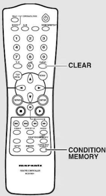 THAT OPEN/LOCK DOWN A-B TIME/RESET 1 2 3 4 5 6 7 8 9 T.C. A.B. 0 CLEAR TOP WARNING NEXT RETURN ENTER H CONDITION MEMORY CORRIEL SUBTITLE AMOUNTED CREPROM/MEMORY SETUP DRIVER CONTROL MEMORY marantz REMOTE CONTROLLER INFORMATION