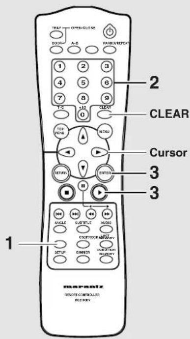 THAY OPEN/CLOSE DOCK A-B RANDOM/RESET 1 2 3 4 5 6 7 8 9 F-C S/O CLEAR 0 TOP BIDU MENU Cursors RETURN ENTER M ANGLE SUBTITLE AUDIO SCIENTIFIC RADIO SETUP OWNER COUNTER MEMORY 1 maraniz REMOTE CONTROLLER MEMORY