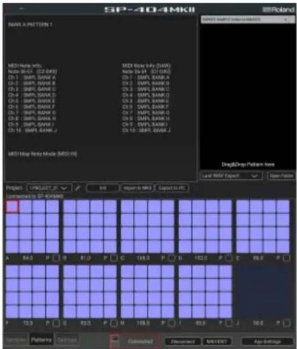 SP-404MKII MARK A: PATTERN 1 MSCI Map Mode (MC) Note: B/C3 (CD/DW) Ch 1 SMPL BANK A Ch 2 SMPL BANK B Ch 3 SMPL BANK C Ch 4 SMPL BANK D Ch 5 SMPL BANK E Ch 6 SMPL BANK F Ch 7 SMPL BANK G Ch 8 SMPL BANK H Ch 9 SMPL BANK I Ch 10 SMPL BANK J MSCI Map Mode Mode (MSCI HD) Project: UPROJECT_P RIS Report to MDI Export to PC Connected to SP-404MKII A B C D E F G H I J K L M N O P Q R S T U V W X Y Z A B C D E F G H I J K L M N O P Q R S T U V W X Y Z A B C D E F G H I J K L M N O P Q R S T U V W Y Z A B C D E F G H I J K L M N O P Q R S T U V W X Y Z