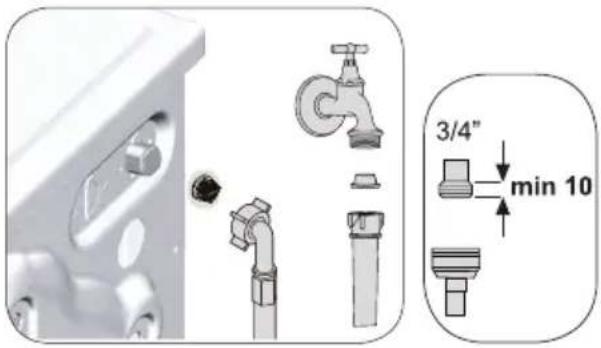 BEKO WITV 8712 XWG - Очистка фильтров впускных патрубков - 1