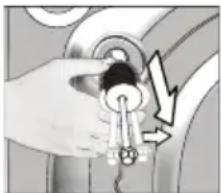 BEKO WITV 8712 XWG - Removing the transportation locks - 2