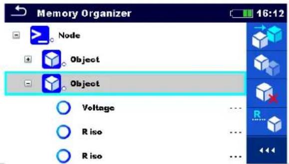 Memory Organizer 16:12 Node Object Object Voltage R iso R iso
