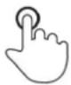 BENNING IT 200 - Allgemeine Bedeutung der Touch-Gesten - 1