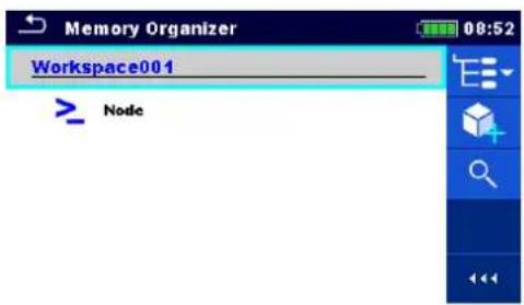 Memory Organizer Workspace001 Node
