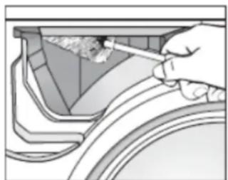 Exquisit WA8014-340-A - Clean detergent compartments - 2