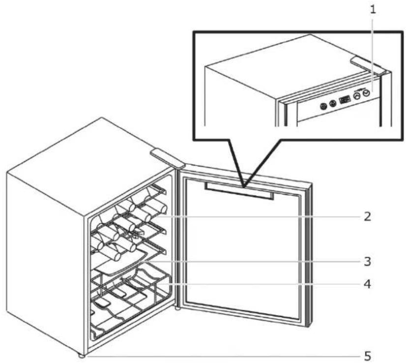 Exquisit WS1-24-GTE-030G - Bezeichnung - 1