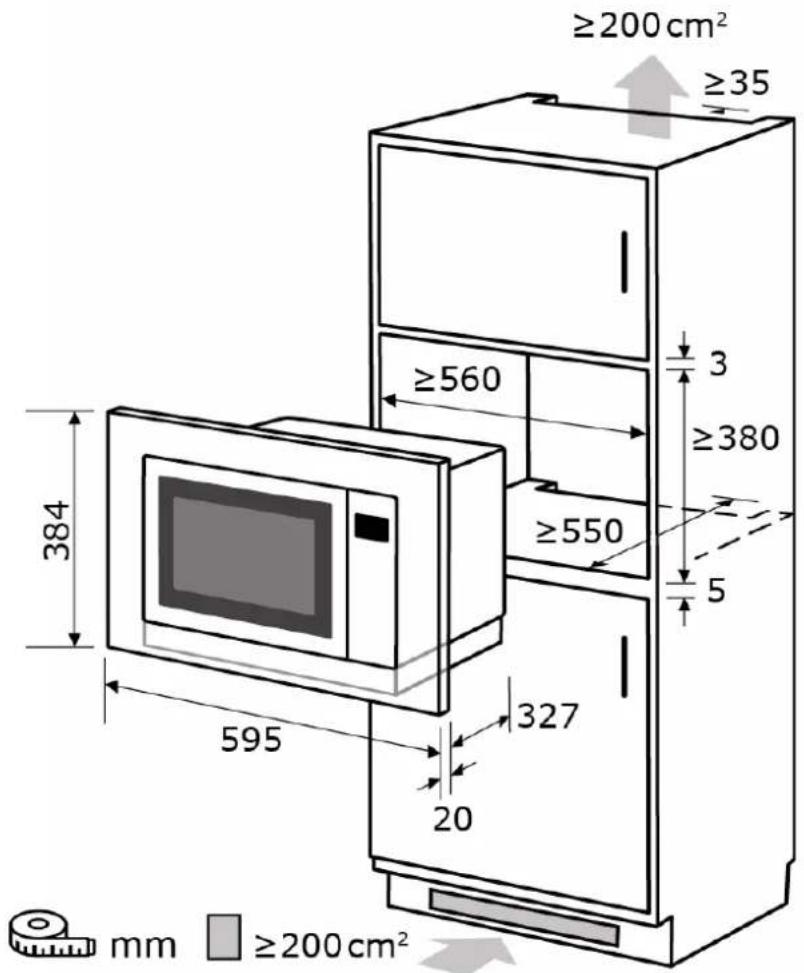 ≥200 cm² ≥35 ≥560 3 ≥380 ≥550 5 384 595 327 20 mm ≥200 cm²