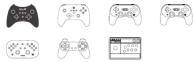 8BitDo Retro Receiver PS - 2