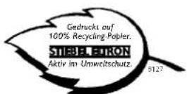 STIEBEL ELTRON UFP 5 t - Telefon 0 180 3 - 70 20 30 - 1