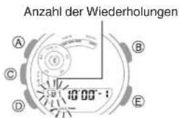 Anzahl der Wiederholungen A B C D E 10:00-1