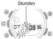 CASIO GBA-900-1AER - Konfigurieren der Dualzeit - 1