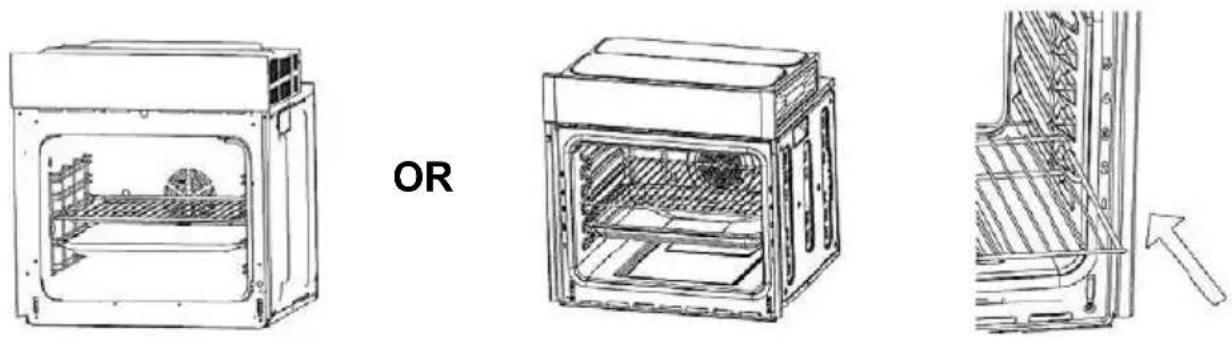 Vivax BO-658FXHTD G - SHELF PLACEMENT WARNING - 1