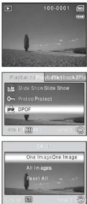 MINOX DC 6022 - Setting the DPOF - 1