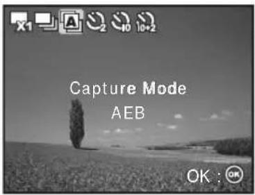 Capture Mode AEB OK : OK