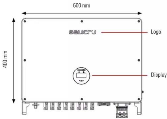 600 mm salicru Logo 400 mm Display