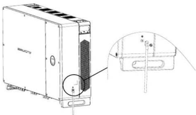 Salicru EQX2 15002-T - External earthing connection. - 5
