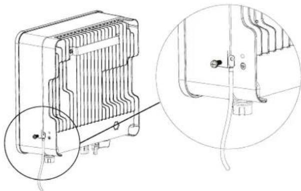 Salicru EQX2 15002-T - External earthing connection. - 3