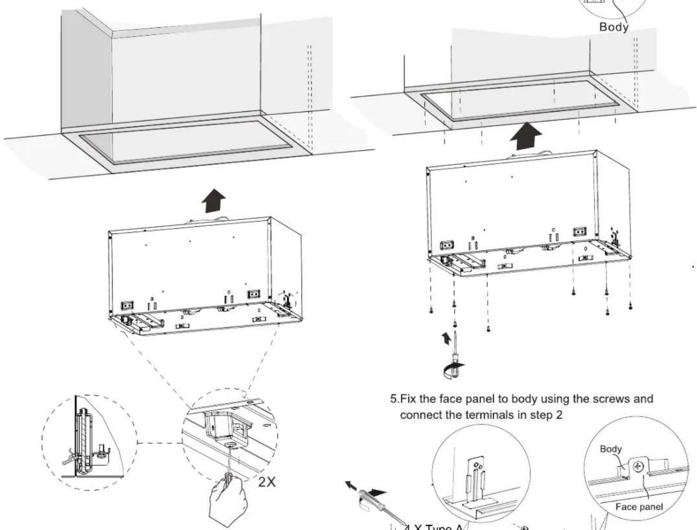 WESTINGHOUSE WRI525BC - INSTALLATION - 1