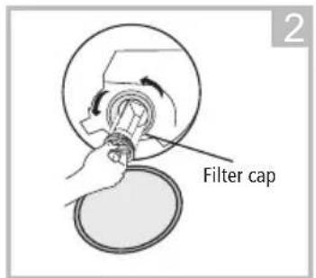 2 Filter cap