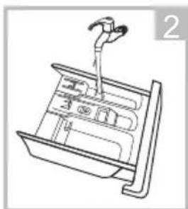 Benavent LBM71200VINV - Limpieza del dispensador de detergente - 2